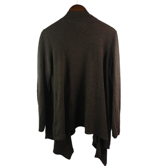 Field & Stream L Tan Waterfall Cardigan Sweater - Picture 5 of 5